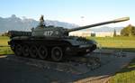 Ex-Polish T-54A at the Panzermuseum Thun in Thun, Switzerland. T-54A (Ob'yekt 137G)[90][94] - Produced 1955–1957, in Poland 1956–1964, in Czechoslovakia 1957–1966, and in China as the Type 59.