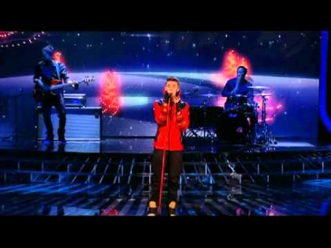 Justin Bieber performs Mistletoe - The X Factor Live Results Show Week 9