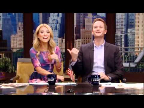 Neil Patrick Harris on Live With Kelly - June 6th 2012 part 1