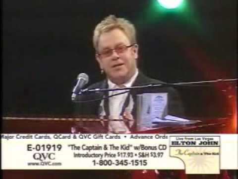 Elton John & Bernie Taupin LIVE on QVC from Las Vegas 2006 Part 3 - Interviews