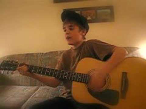 Cry me a River - Justin Timberlake cover - Justin singing (Justin Bieber)