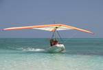 Ultralight seaplane at Varadero, Cuba. Because trikes are most often used for recreational flying by part time pilots, a premium is placed on gentle behavior especially at the stall, natural pitch stability, and ease-of-operation.