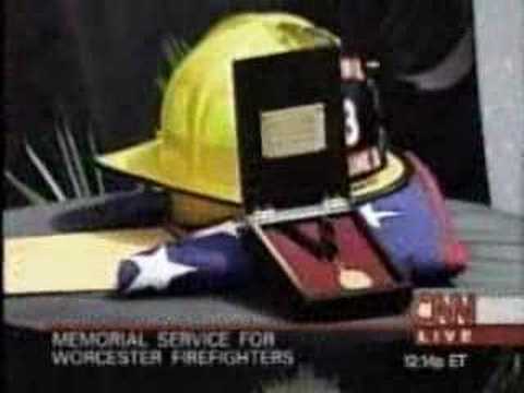 Fireman's Prayer w/ Memorial Tribute - Worcester, MA