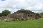 The ruins of Tazumal of the Maya civilization in El Salvador.