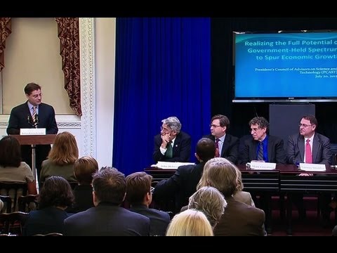 President's Council of Advisors on Science and Technology Spectrum Report Release