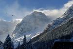 Mountains of the Greater Caucasus near Dombay, Karachay-Cherkessia. Most of Russia consists of vast stretches of plains that are predominantly steppe to the south and heavily forested to the north, with tundra along the northern coast.