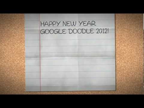 HAPPY NEW YEAR 2012 Google Doodle