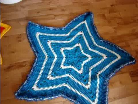 How To Crochet A Super Star Baby Afghan