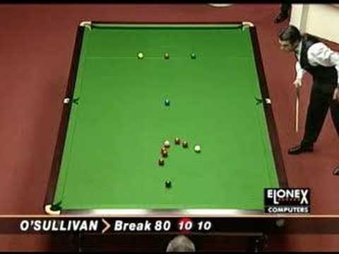 Ronnie O'Sullivan 147 fastest break