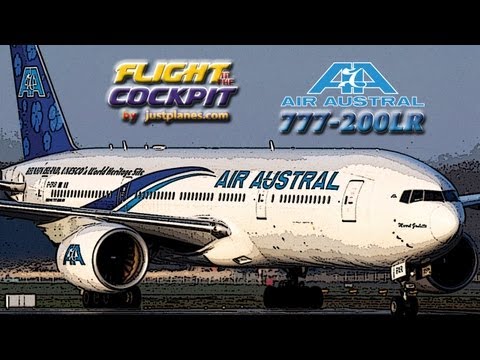 777-200LR into Reunion Island (Blu-ray & DVD)