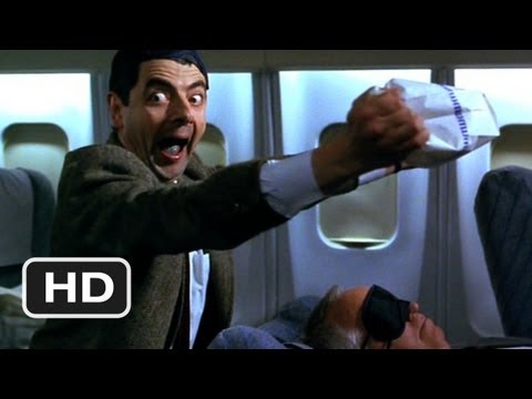 Bean (2/12) Movie CLIP - Air Sickness (1997) HD