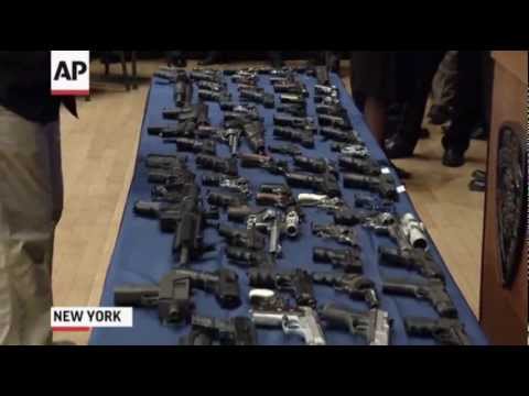 Bloomberg: 100 Illegal Firearms Confiscated