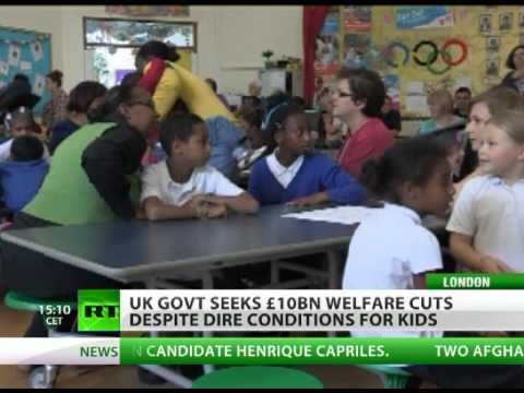 Austerity Squeeze: UK seeks big welfare cuts despite child poverty