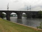 Pennsylvania Railroad Connecting Bridge, or Connecting Railway Bridge, built 1866-67, expanded 1912-1915, is a stone arch bridge in Fairmount Park, Philadelphia, Pennsylvania that carries Amtrak Northeast Corridor and SEPTA commuter rail lines over the Schuylkill River.