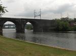 Pennsylvania Railroad Connecting Bridge, or Connecting Railway Bridge, built 1866-67, expanded 1912-1915, is a stone arch bridge in Fairmount Park, Philadelphia, Pennsylvania that carries Amtrak Northeast Corridor and SEPTA commuter rail lines over the Schuylkill River.