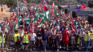 Marche ouvrière andalouse du 08/09/12