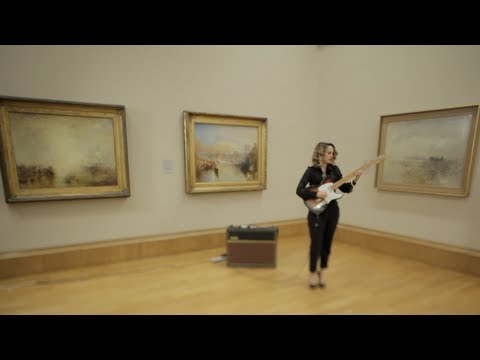 Anna Calvi performance inspired by JMW Turner