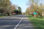 Plymouth Road facing west, Frains Lake, Michigan.