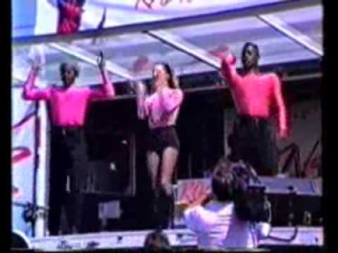 Kylie Minogue Word Is Out The Radio One Roadshow Plymouth 1991