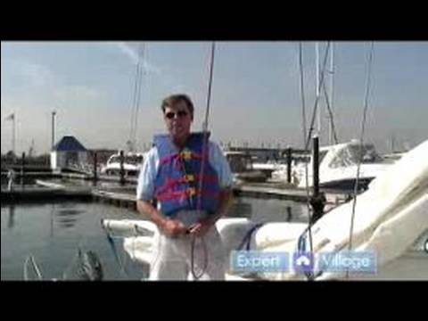 How to Sail a Boat : Rigging the Main Sail: Free Online Sailing Lessons