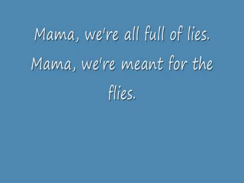 Mama - My Chemical Romance (with lyrics)