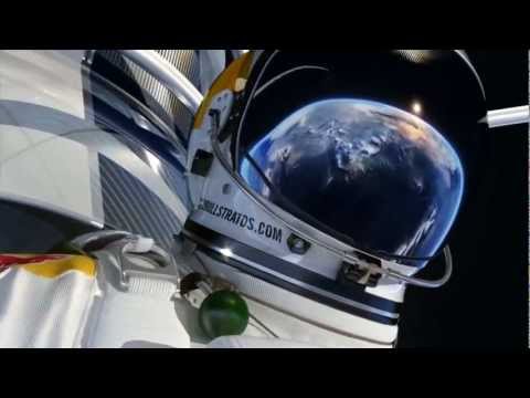 Red Bull Stratos - Freefall from the Edge of Space - Felix Baumgartner Jumps At 128k feet!