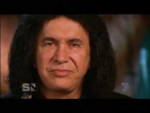 Gene Simmons - Proud Egomaniac - Interview on Sunday Night Channel 7 Australia