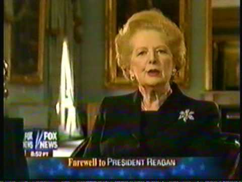 Eulogy to Reagan by Thatcher