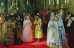 Grand Duke Choosing His Bride 1885 by Ilya Yefimovich Repin. In 1885, Repin completed one of his most psychologically intense paintings, Ivan the Terrible and his Son