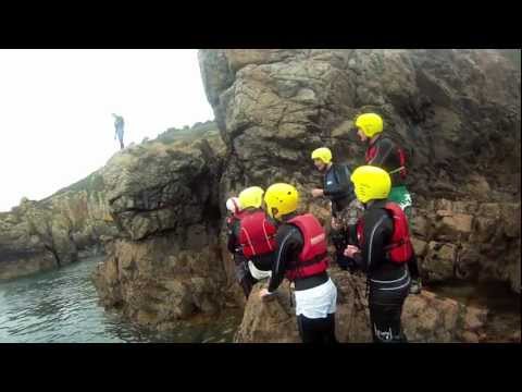 Coasteering in Guernsey