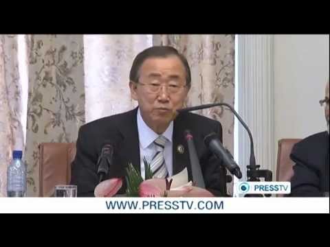 UN Secy. Gen. Ban Ki Moon in Tehran