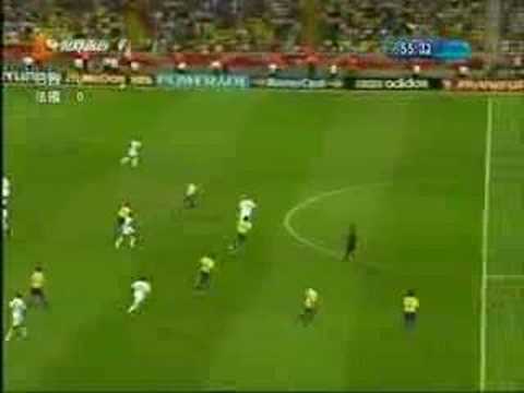 Brazil Vs France - Fifa World Cup 2006 - Zidane Skill