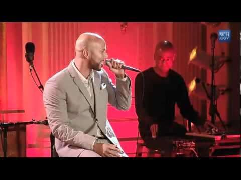 Common Performs Poetry at the White House