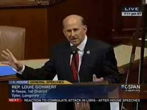 Gohmert Reacts to the Death of Libyan US Amabassador