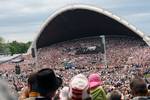 A moment before the opening of the 25th Estonian Song Festival (2009) at the Tallinn Song Festival Grounds