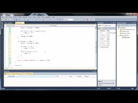 C++ Project 2 - Convert Integers to Roman Numerals