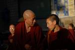 Buddhism in exile: Buddhist monks have conversation in Dharamshala, India