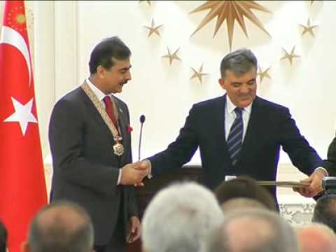 President Abdullah Gul of Turkey, Bestowed PM Gilani of Pakistan with Republic Medal of Turkey