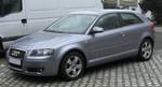 2005–2008 Audi A3 3-door (Germany). Audi introduced a number of changes to the A3 and S3 in 2008. These include revised nose and tail styling, with a modified grille and the new 