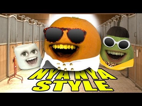 Annoying Orange - ORANGE NYA NYA STYLE (GANGNAM STYLE Spoof)