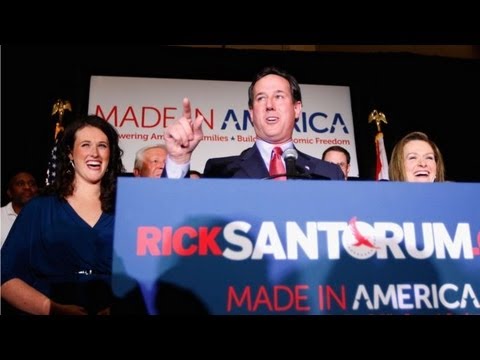 Low Republican Voter Turnout Helps Santorum