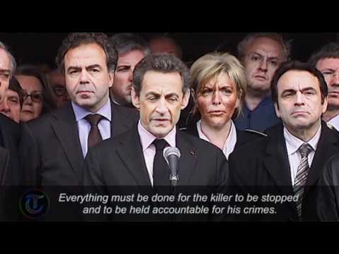 Nicolas Sarkozy vows to catch Toulouse school killer