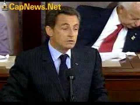 NICOLAS SARKOZY: French President's Speech to US Congress