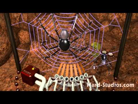 Steampunk Spider Band performs Electrorachnid Soda Pop - Animusic style Animated Music Video