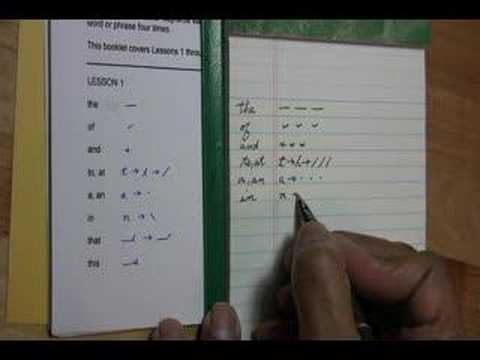 Alpha Shorthand Lesson 1 REDO