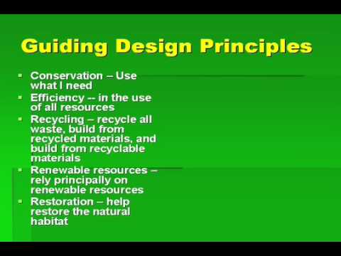 Green Building Design Principles