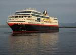 MS Trollfjord, the second newest ship in Hurtigruten's coastal service as of 2010, in Molde. Hurtigruten or Hurtigruta (literally 