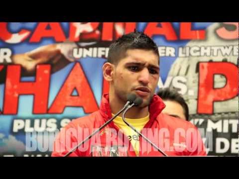 Amir KHAN vs Lamont PETERSON Post Fight Press Conference (FULL & HD) BoricuaBoxing.com