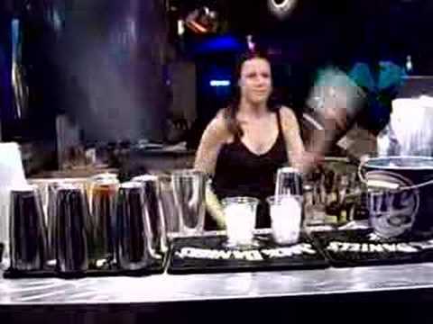 Perfect bartender at the Las Vegas Strip