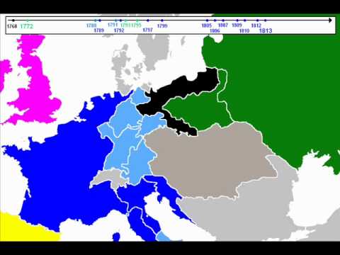 Historical Maps, Napoleonic Wars 1803 -- 1815